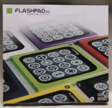 FlashPad 3.0 Touch N Go Lime Green Touchscreen Handheld Electronic Game READ
