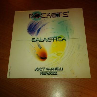 12 MIX ROCKETS GALACTICA JOE T VANNELLI REMIXE DB193 EX/EX+ ITALY PS 2003