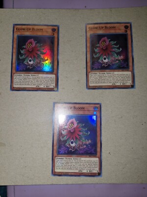Glow Up Bloom - SR07-EN003 - 1st Edition NM-3 cards sold separately Super Rare 