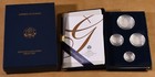 2004 Proof 4-Coin Gold American Eagle Box and Coa - No Coins
