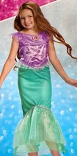 Disney Princess Girls The Little Mermaid ARIEL Costume Dress Halloween S 4T NEW