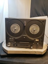 Vtg Tandberg Series 6x Model 641x Reel To Reel Tape Player Recorder Wooden Case