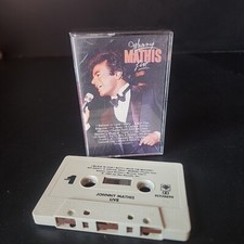 Johnny Mathis Live 1984 Cbs cassette Tape
