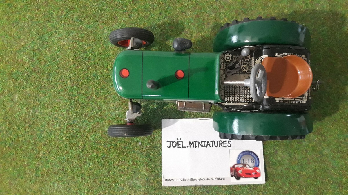 TRACTEUR AGRICOLE ZETOR 25A vert 1/25 KOVAP 0383 miniature de 