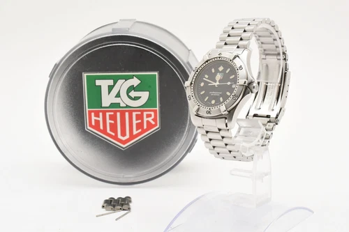 [N MINT w/case] TAG HEUER Professional 2000 WE1210 Men's Quartz Watch JAPAN  #54
