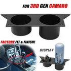 For 3rd Gen/Third Gen Chevy Camaro Ash Tray Replace Dual Cup Holder Aluminum NEW