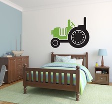 Tractor Wall Decal, Tractor Wall Art, Farm Decor, Farm Decal, Nursery Wall Decal