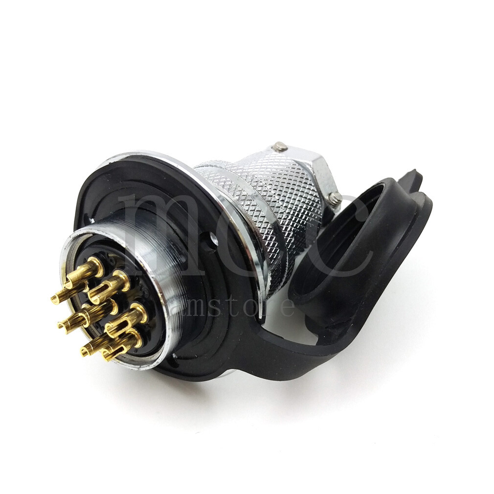GX25 Aviation Plug 8 Pin 25mm Metal Male+Female Panel Cable