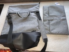 cuggl melange changing bag