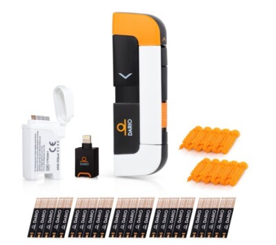 LA MEJOR Kit Prueba Diabetes Medidor De Azucar Sistema Monitor Glucosa En Sangre