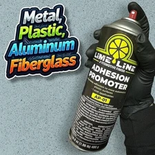 LiME LiNE Adhesion Promoter - Suitbable for Plastic & Metal, 16.9 Oz Aerosol Can