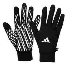 Adidas Unisex TIRO Competition Knit Gloves Fleece Black Run Sports Glove HS9750