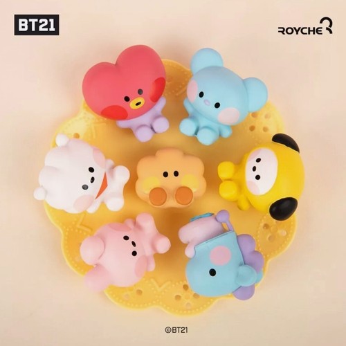 BT21 OFFICIAL MININI MONITOR FIGURINE KOYA MANG SHOOKY CHIMMY COOKY RJ TATA - Picture 7 of 17