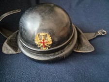 Spanischer Panzerhelm Motorradhelm Leder 2.Weltkrieg 1940 Franco Militär Tankcap