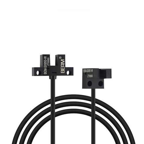 Interruttore ottico a fessura DC5-24V NPN/PNP sensore fotoelettrico con cavo da 1 metro - Foto 4 di 16