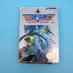 Top Gun The Second Mission - Nintendo NES - EN CAJA con ESPUMA SIN MANUAL FUNCIONA