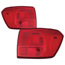 Outer Tail Light Set Fits Kia Sedona 2015-2016 CAPA Halogen Left Right Side