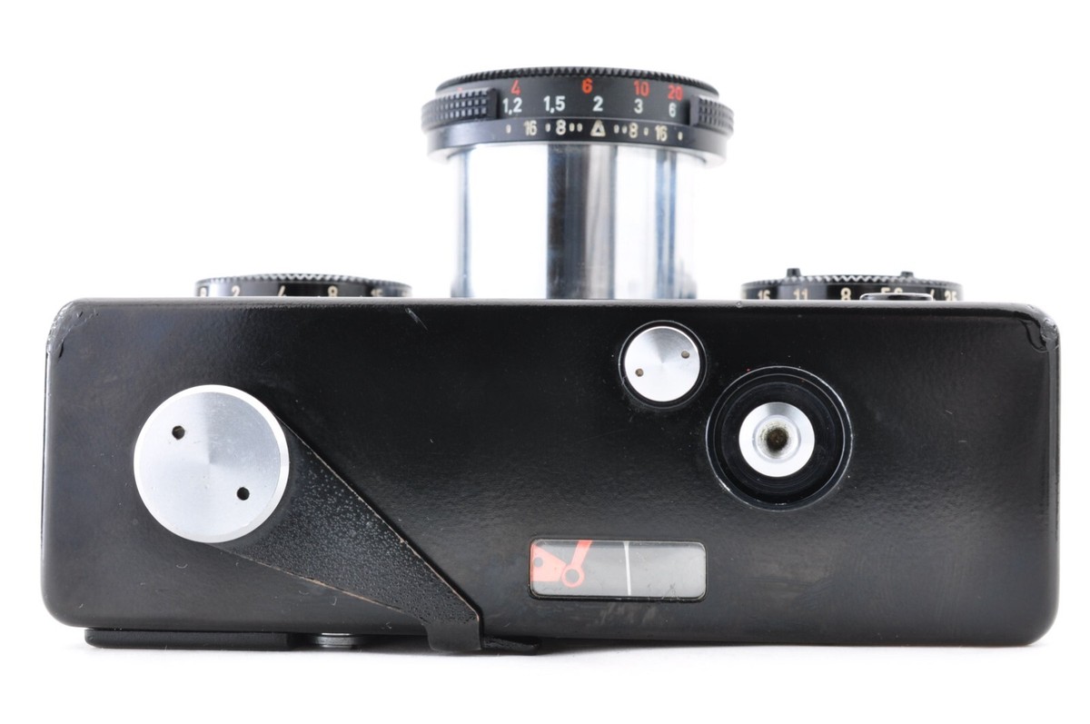 Rollei 35 Black Film Camera Tessar Carl Zeiss 40mm f/3.5 [Exc+++++