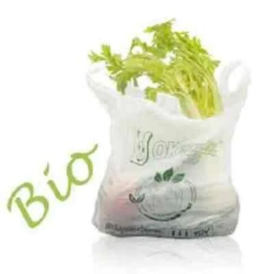 500 SHOPPER BORSE BIODEGRADABILI 30X60 COMPOSTABILE MATERIAL BIO BORSETTE UMIDO