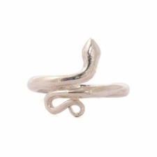 ISHA Life Consecrated Silver Ring -Size Medium Snake Ring - Sarpasutra  FS