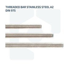8MM FULLY THREADED BAR 8.8 HIGH TENSILE ZINC PLATED ROD STUDDING STUD DIN 975