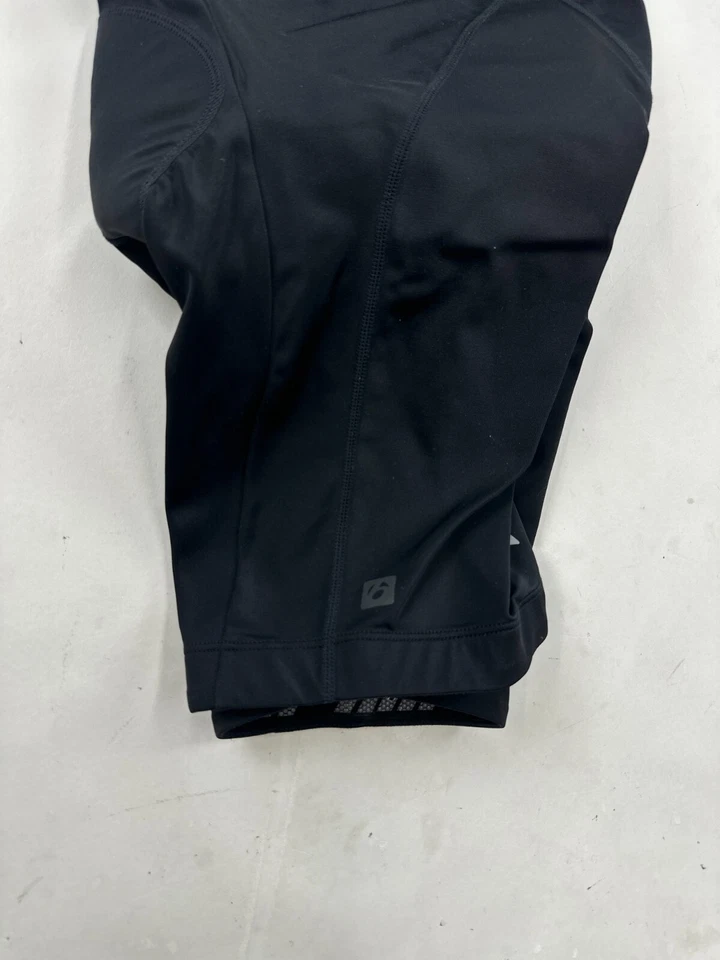 Pantalones Cortos Bontrager Para Hombre Pequeños Negros Elastizados Acolchados Atléticos Ciclismo Cintura Elástica Foto 4 de 4