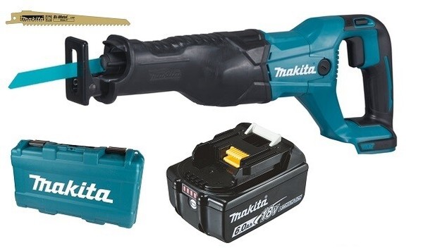 Makita DJR186ZK Akku-ReciprosäGe 18V SäBelsäGe Im Koffer + Zugabe 1X Akku 6Ah-image