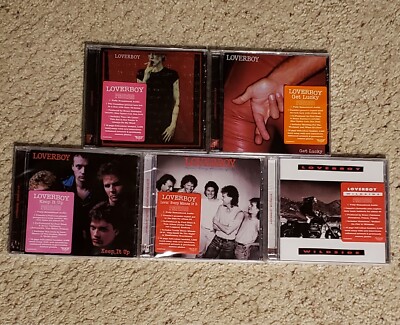 LOVERBOY - Rock Candy Remastered Edition 5 CD Bundle