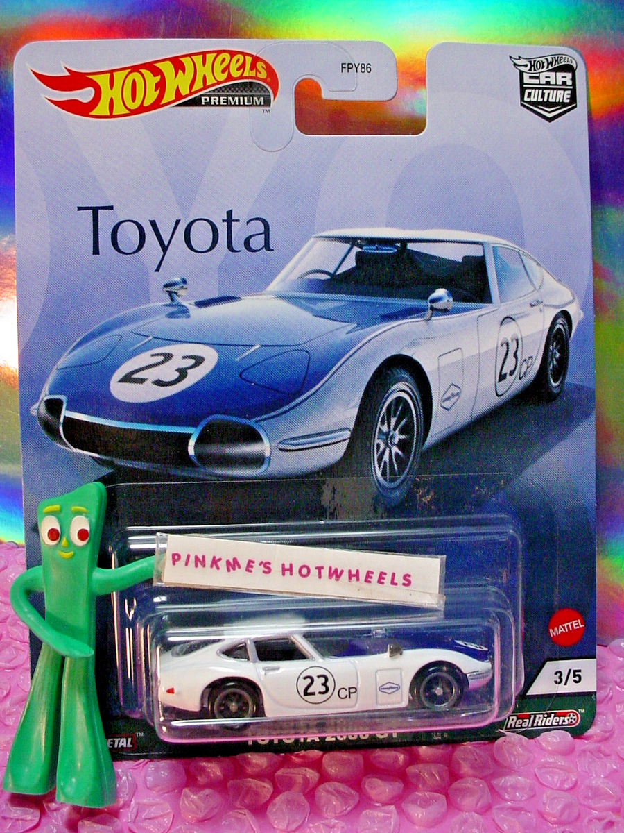 2022 Toyota TOYOTA 2000 GT 3/5☆white/blue;23 CP☆Hot wheels