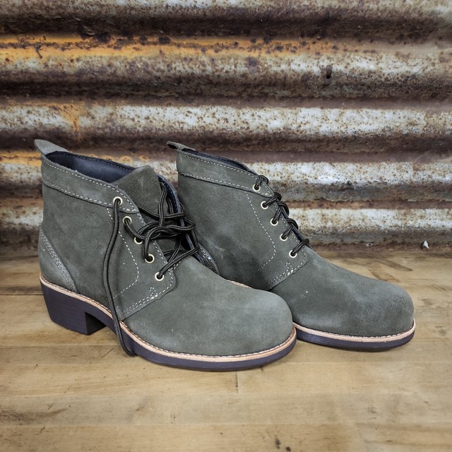 WORX by Red Wing 5124 Women's Zinc Chukka Steel Toe Boots EH Size 7.5W