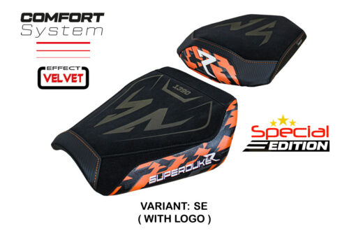 KTM 1390 Super Duke R 2024 2025 Seat Cover Tappezzeria Suede Special Edition - Picture 3 of 10