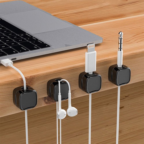 6x Charging Cable Magnetic Cable Organizer Storage Holder,Magnetic Cable Organiz - Picture 16 of 21