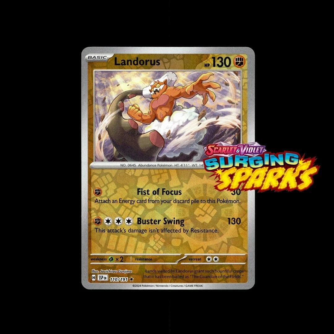 Landorus Pokémon TCG Cards for sale