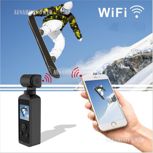 WIFI Pocket Camera Handheld Action Camera 4K 270° Rotatable 30M Waterproof - Picture 14 of 20
