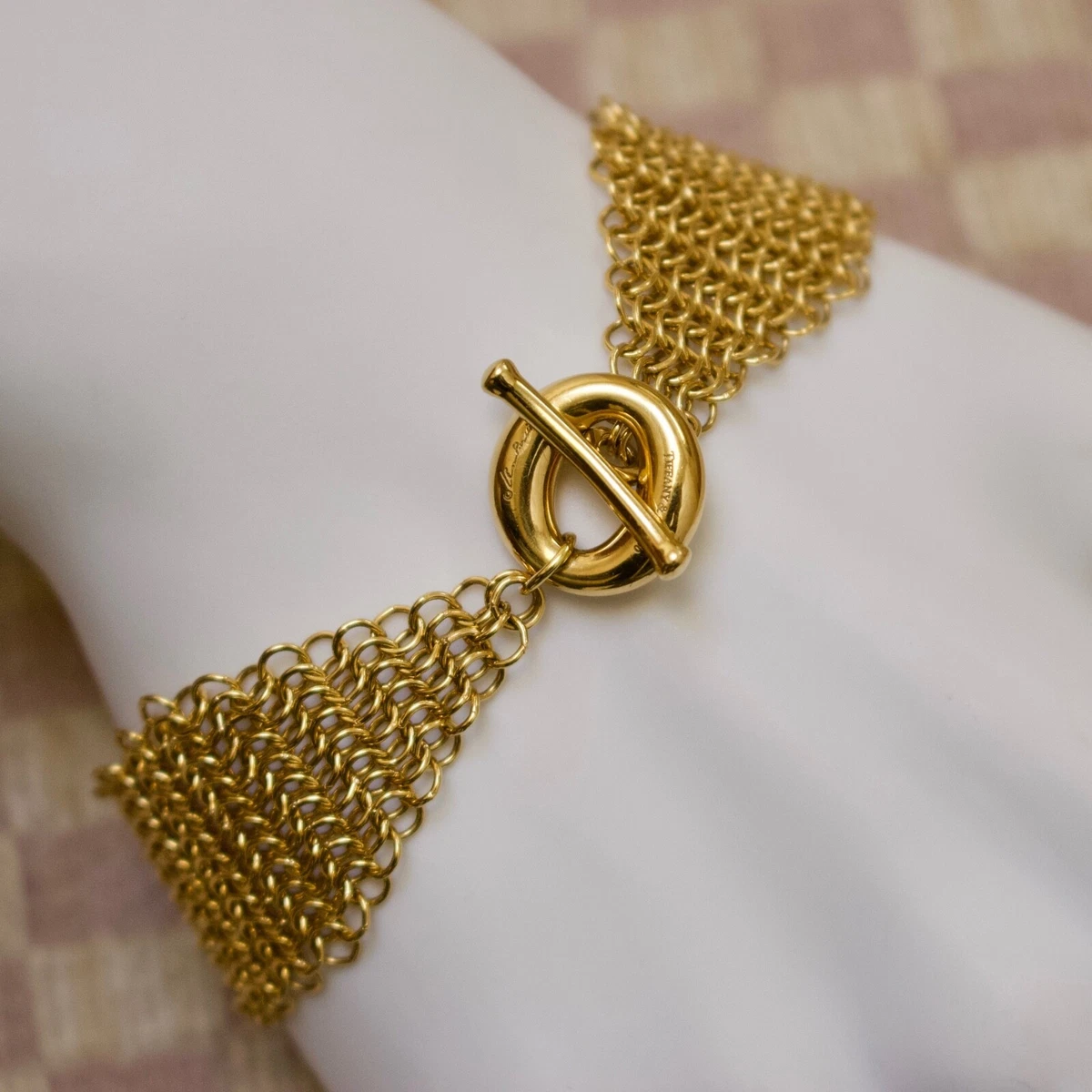 Elsa peretti mesh toggle bracelet Clearance