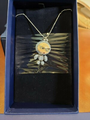 Swarovski Eliot Blue Pendant Necklace Jewelry - 1084490 | eBay