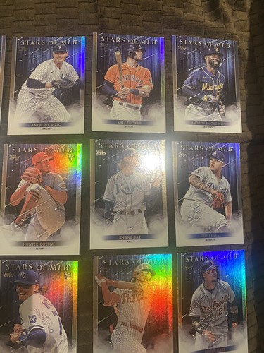 2022 Topps Update Stars of the MLB COMPLETE Insert Set 30 Cards Julio & Witt RC - Picture 6 of 6