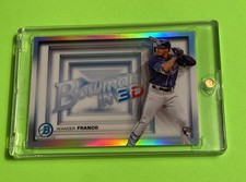 🚨🤩Wander Franco Holo SP RC Bowman In 3D B3D-1 SHIPS IN ONE TOUCH CASE SP 🔥