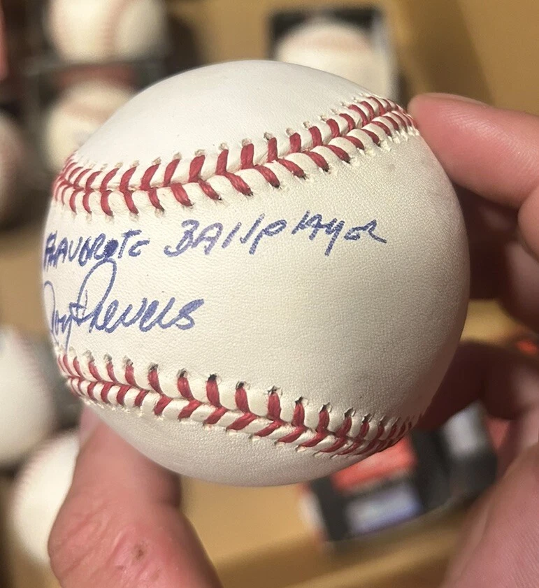 Roy Sievers Signed Baseball With Nixons Favorite Ballplayer Inscription Rare - Image 4 of 4