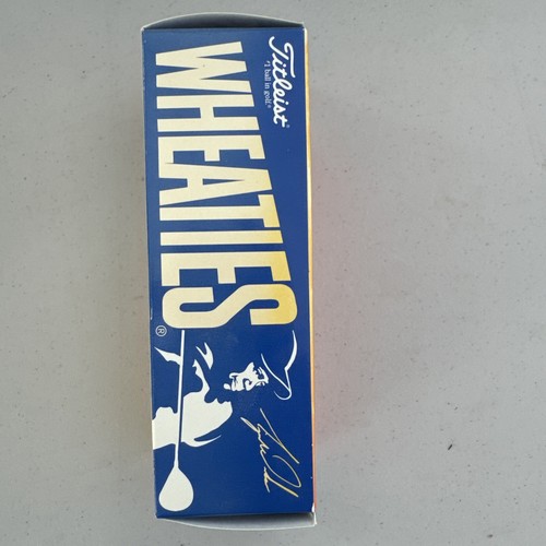 Tiger Woods Wheaties Titleist Golf Balls | 1 Sleeve of 3 Golf Balls - Picture 4 of 11