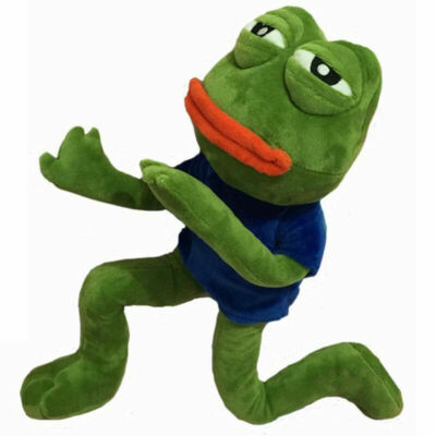 Pepe The Frog Sad Frog Plüsch Plüschtier Spielzeug Stofftier Puppe Kuscheltier 