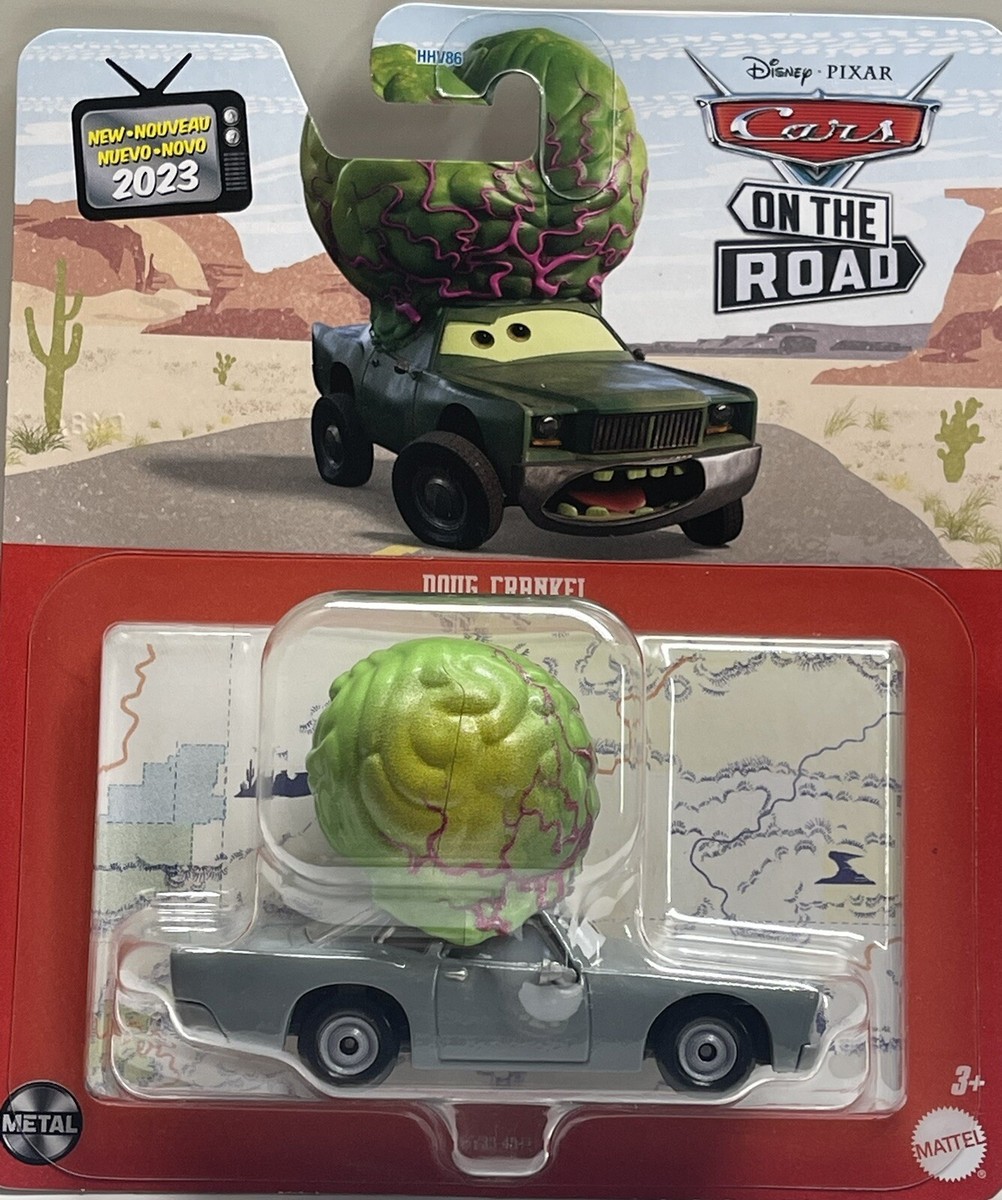 DISNEY PIXAR CARS DOUG CRANKEL BIG BRAIN ZOMBIE METAL 2023. Last
