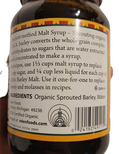Bio traditioneller Gerstenmalz Sirup flüssiger Süßstoff 20 Unzen x 2er Pack BB 05/23 - Bild 7 von 17