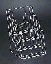 4-Pocket Table Top Literature Stand Pro-Life Display Stand