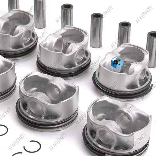 STD 8x Pistons & Rings Set For BMW 550i 750i X5 F02 F07 F10 E70 E71 4.4L N63B44A - Picture 7 of 7