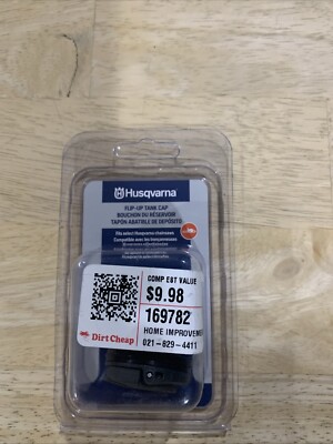 New OEM Husqvarna Chainsaw Flip-Up Fuel/Oil Cap Easy Open Cap Fits Select Saws