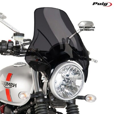 Windschutzscheibe Univ. PUIG Mod. Plus Für Honda CBF500 04 -07 Getönt Dunkelheit