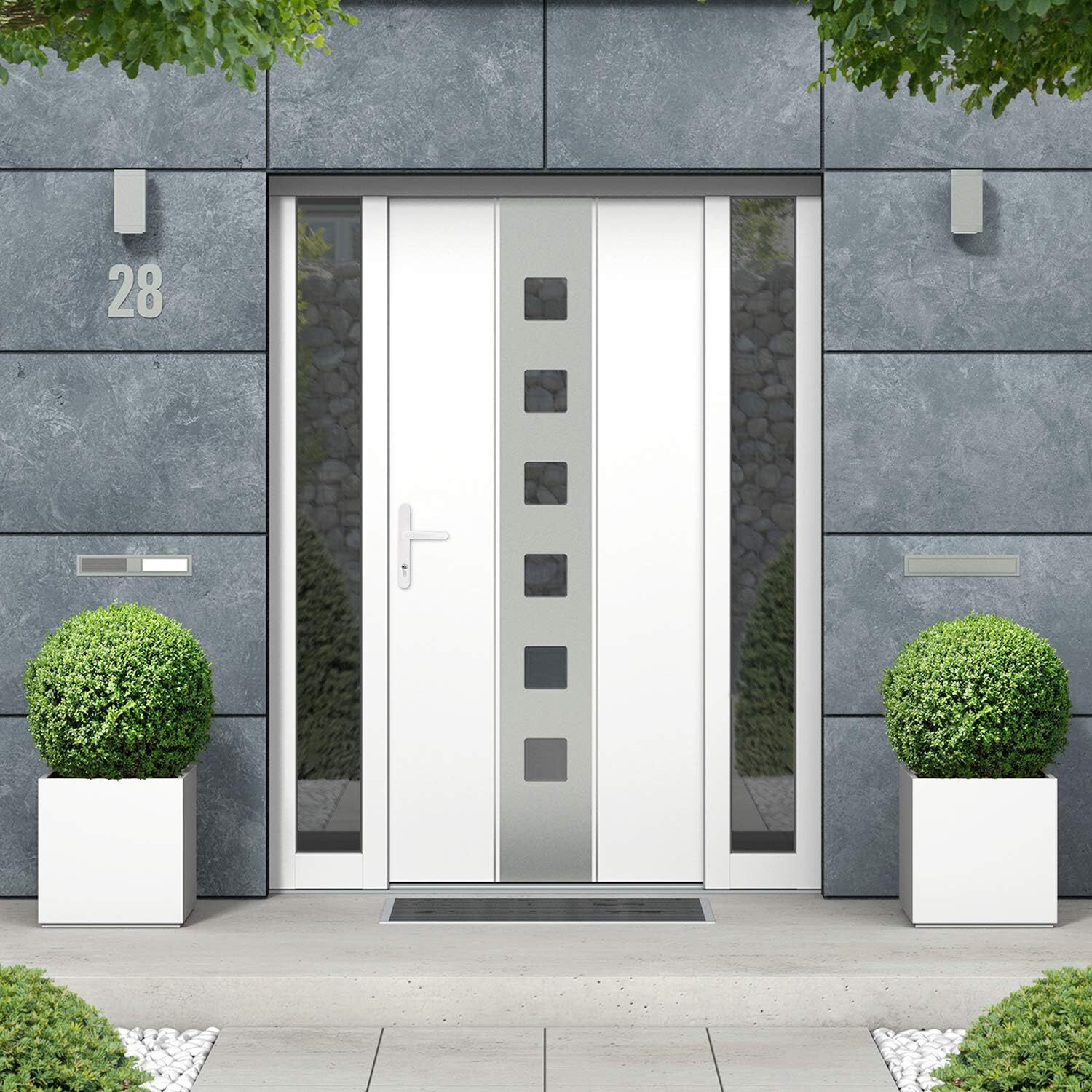 UPVC Door Handles White, PVC Door Handle for External Doors External Door Handle eBay