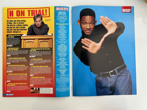 SMASH HITS 27/1/1999 RONAN KEATING Billie Piper 911 AQUA BSB All Saints FIVE - Picture 19 of 19