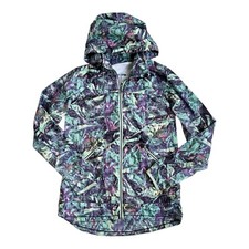 Lululemon Women  s Purple / Green Multi Miss Misty Rain Jacket II